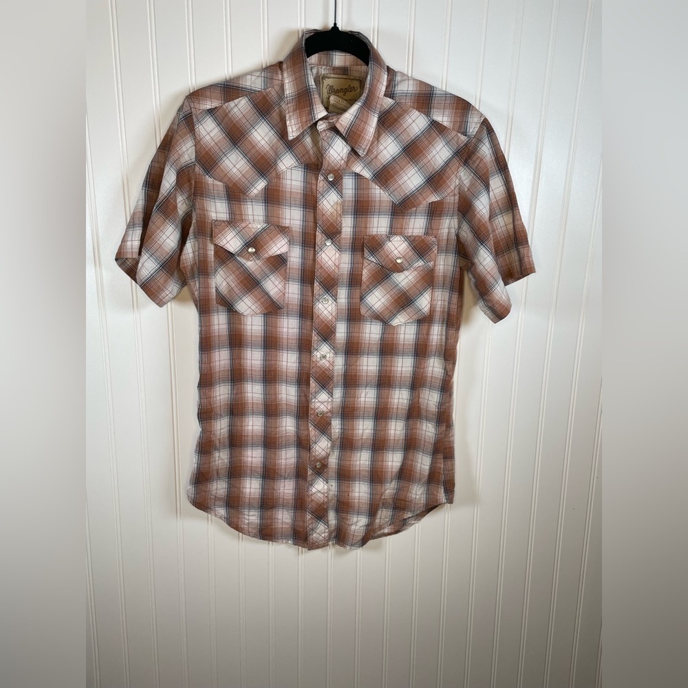 Wrangler pearl snap
